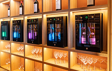 Serve wine by the glass