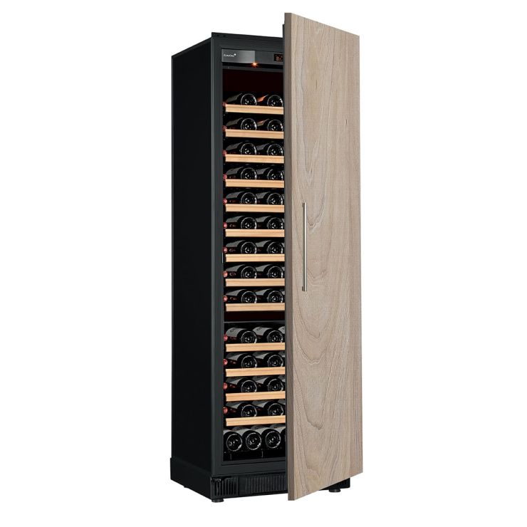 Large wine serving cabinet, multi-temperature, which can be built-in - Compact