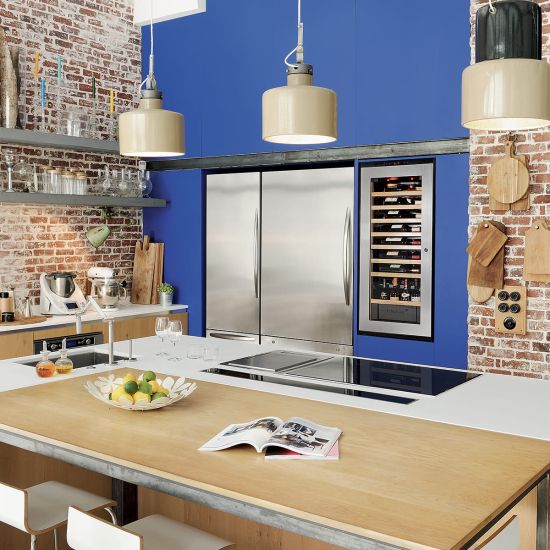 Medium-sized wine maturing cabinet, 1 temperature, which can be built-in or flush fitted - Inspiration