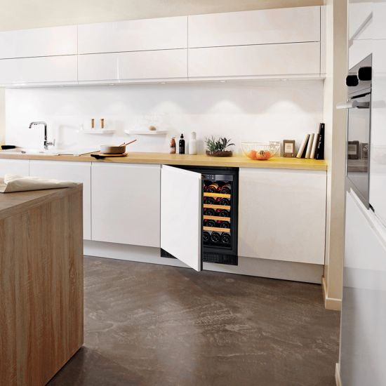 Small wine maturing cabinet, 1 temperature, which can be built-in - Compact