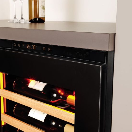 Small wine maturing cabinet, 1 temperature, which can be built-in or flush fitted - Inspiration