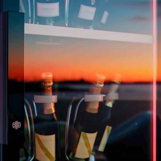 Large champagne cabinet, 1 temperature