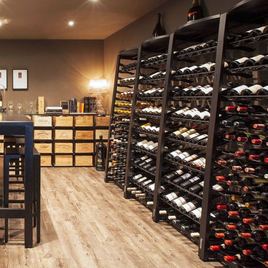 Modular steel wine storage system - Modulosteel