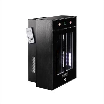 2-bottle wine bar - brings wine to the correct temperature and preserves open bottles