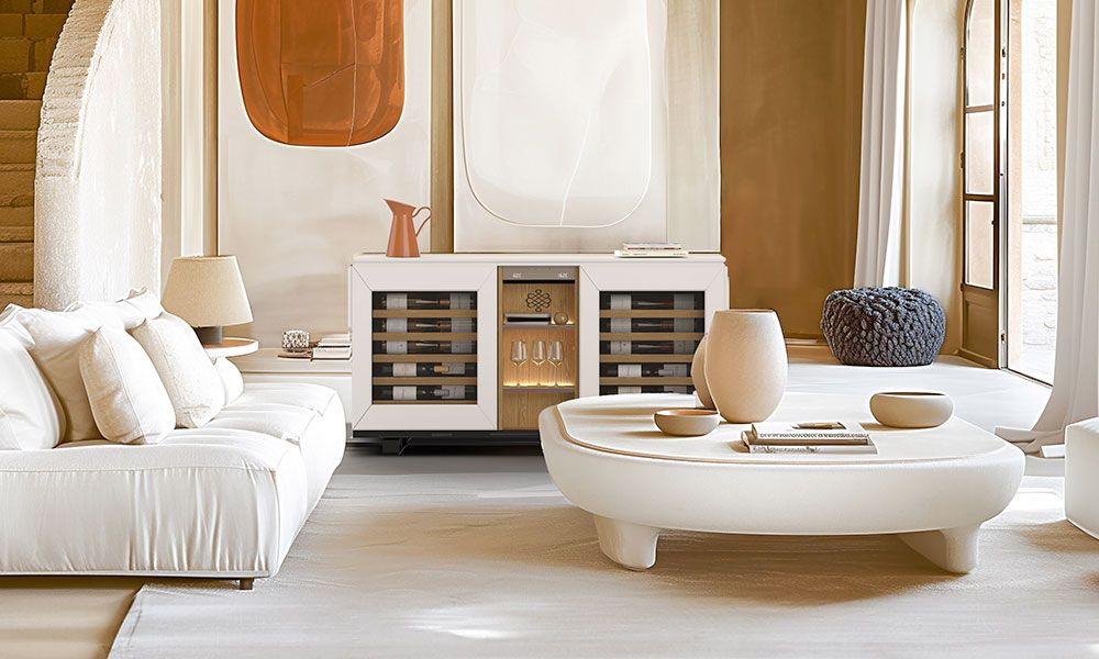 Discover the perfect blend of furniture and wine cabinet. Elegant, refined, and exclusive. Elevate your home decor today.