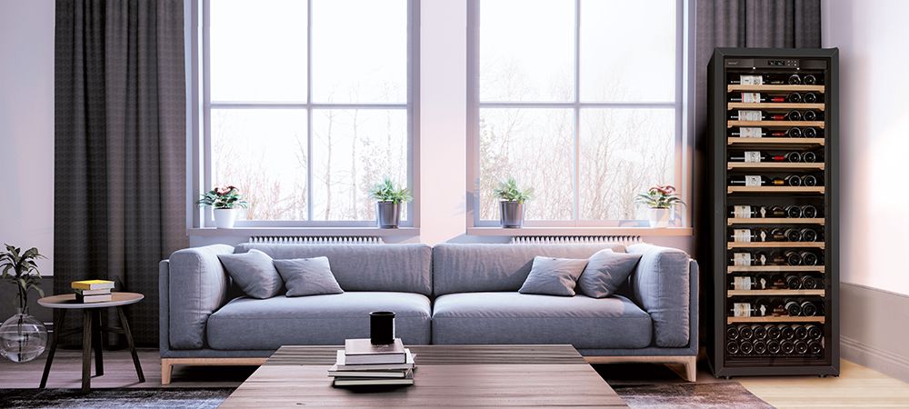 Wine serving cabinets