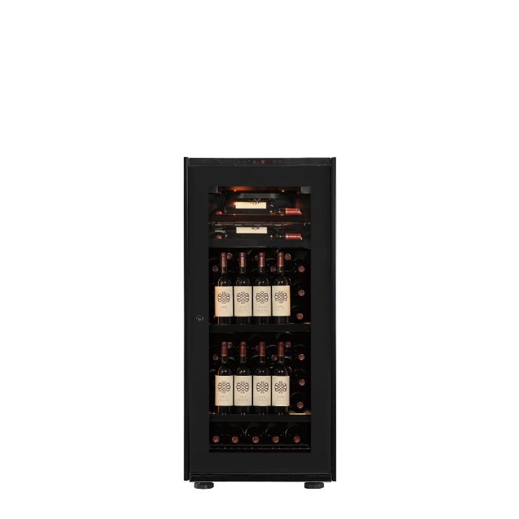 Medium-sized wine maturing cabinet, 1 temperature, which can be built-in or flush fitted - Inspiration
