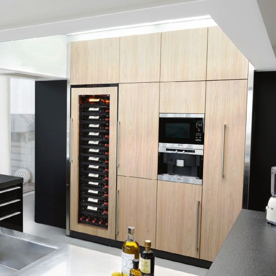 Large wine maturing cabinet, 1 temperature, which can be built-in or flush fitted - Inspiration