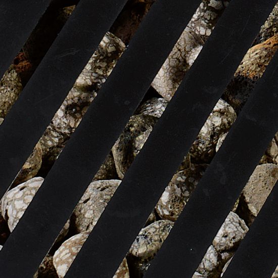 Humidity cartridge with clay balls