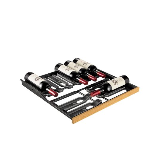 Revelation sliding shelf wood front - 12 bottles