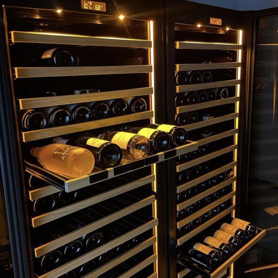 Large wine maturing fridge for long-term storage, 1 temperature - Revelation