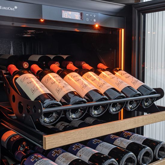 Large wine maturing fridge for long-term storage, 1 temperature - Revelation
