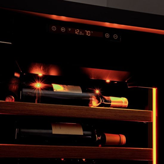 Large wine maturing cabinet, 1 temperature, which can be built-in or flush fitted - Inspiration