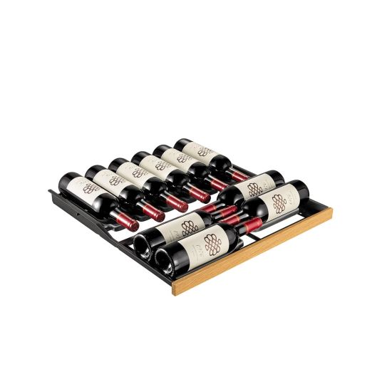 Revelation sliding shelf wood front - 12 bottles