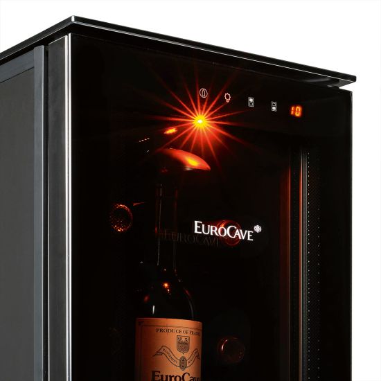 12-bottle wine bar - brings wine to the correct temperature and preserves open bottles