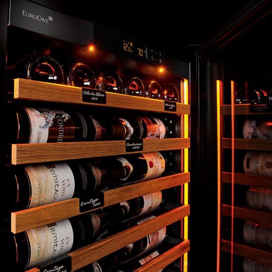 Large wine maturing fridge for long-term storage, 1 temperature - Revelation