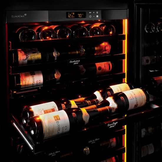 Large wine maturing fridge for long-term storage, 1 temperature - Revelation