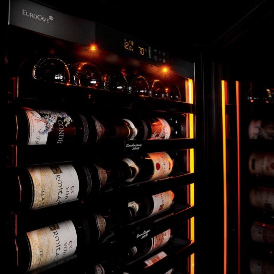 Large wine maturing fridge for long-term storage, 1 temperature - Revelation