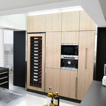 Large wine maturing cabinet, 1 temperature, which can be built-in or flush fitted - Inspiration