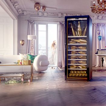 Large champagne cabinet, 1 temperature