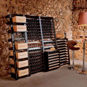 Modular steel wine storage system - Modulosteel