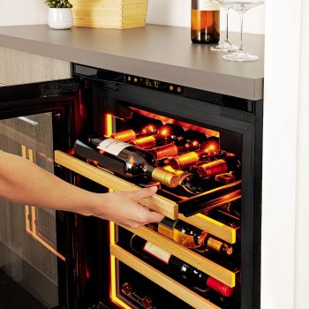 Large wine maturing cabinet, 1 temperature, which can be built-in or flush fitted - Inspiration