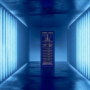 Large champagne cabinet, 1 temperature