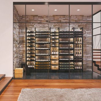 Customisable modular wine cellar storage solution - Modulo-X