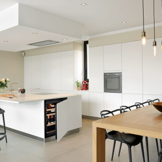 Built-in wine fridges